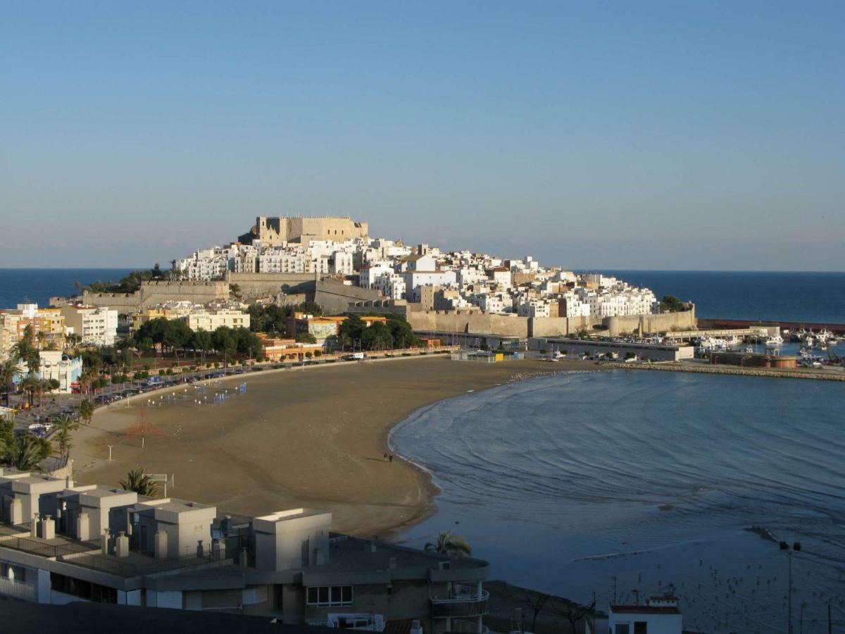 Primera Linea En Playa Sur. Plaza Constitucion Peñíscola Kültér fotó